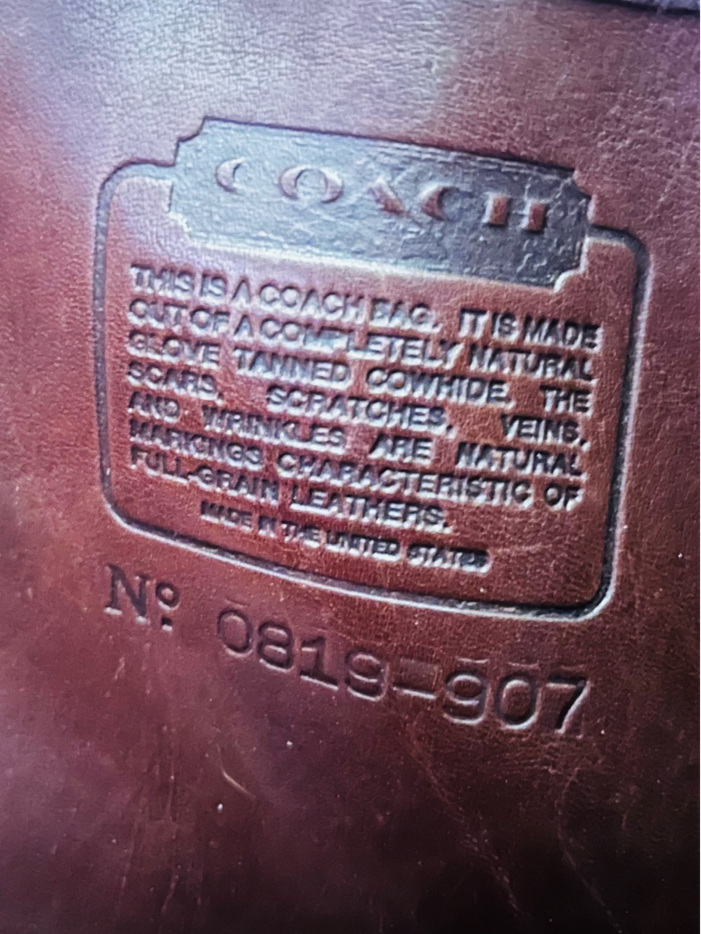 Coach Vintage Briefcase 17 x 11 x 3 inches - Picture 3 of 8